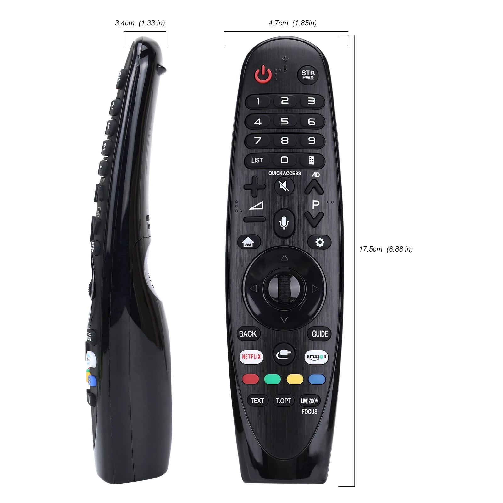 Adequado para controle remoto de voz Bluetooth LG