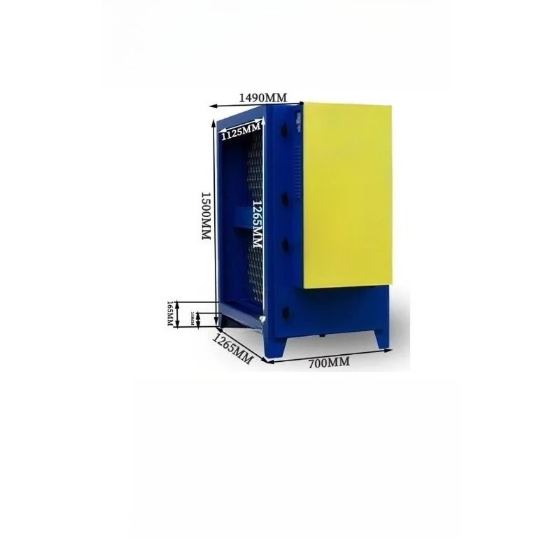 Removal of Cooking Smoke Smell From Commercial Kitchen Use Electrostatic Precipitator Fume Purifier Ecology Unit