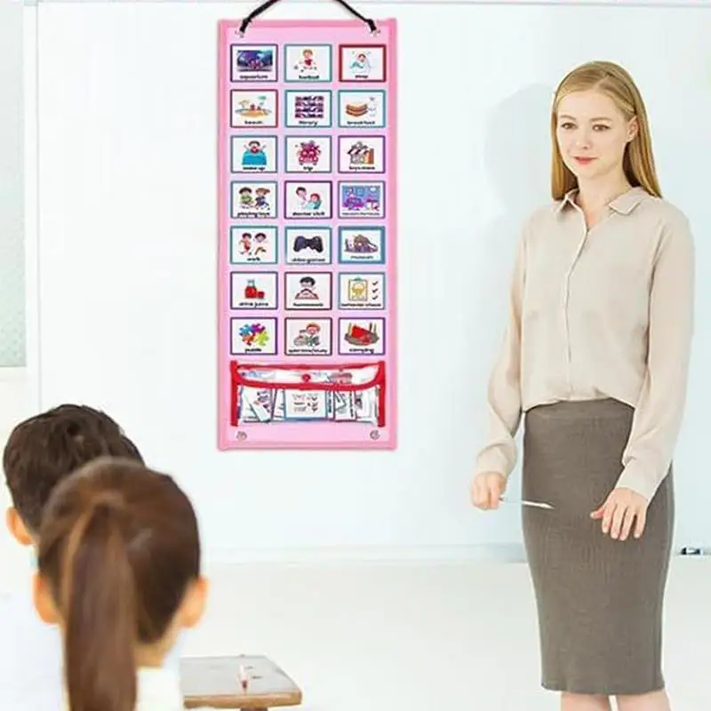 Kids Daily Schedule Chart Visual Timetable For Kids Chore Chart Chart Daily Routine Chart PVC Bag Waterproof Promote Good Habits