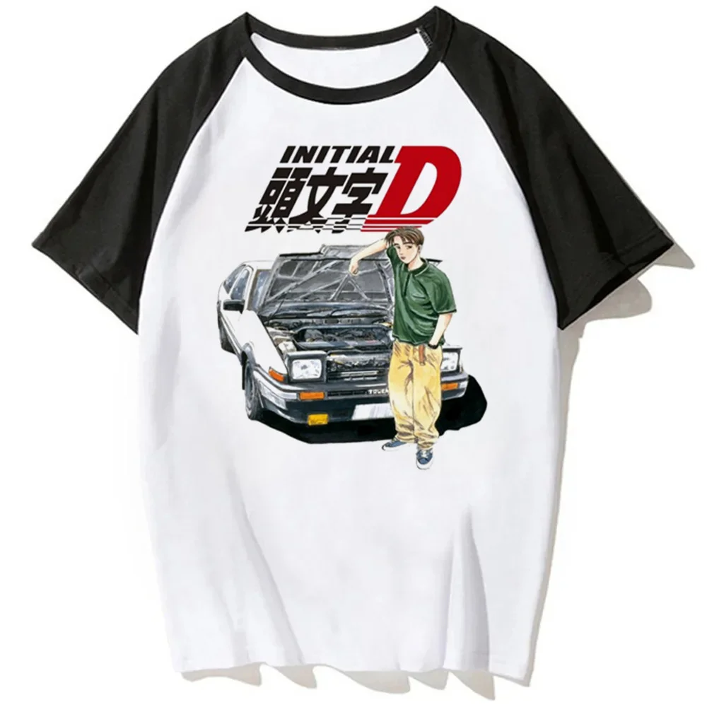 Initial d t shirt women goth meme clearance sales jojifuku korean fashion top tees korean fashion cute grunge aesthetic vintage