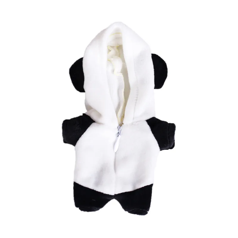 Vestiti per bambole in peluche per vestiti per bambole Labubu Vestito per animali da dinosauro con cappello Accessori per abiti Abbigliamento per bambole