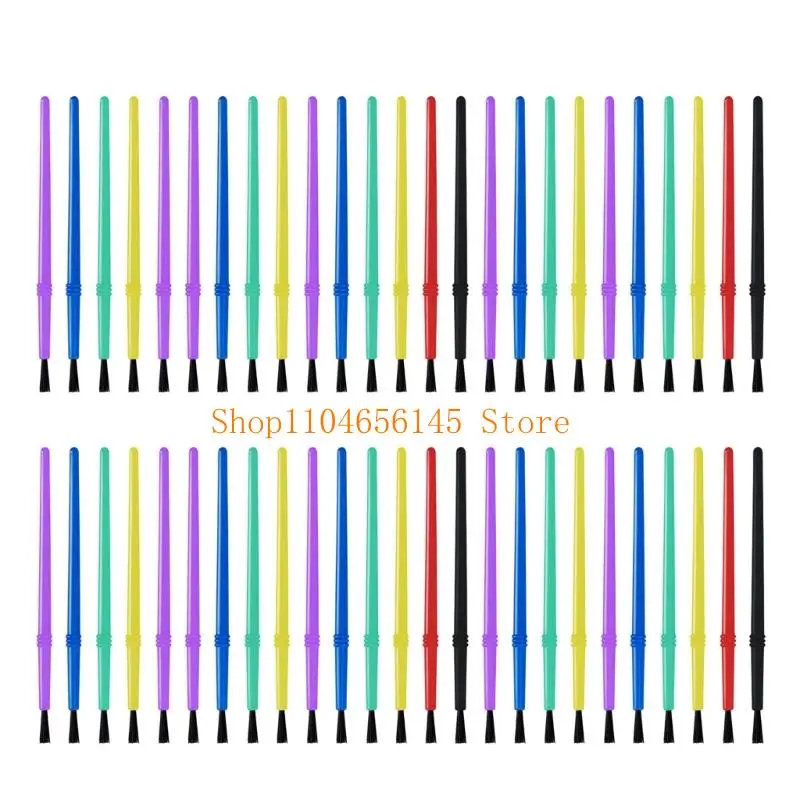 5asd 50 pcs pequenos pincéis