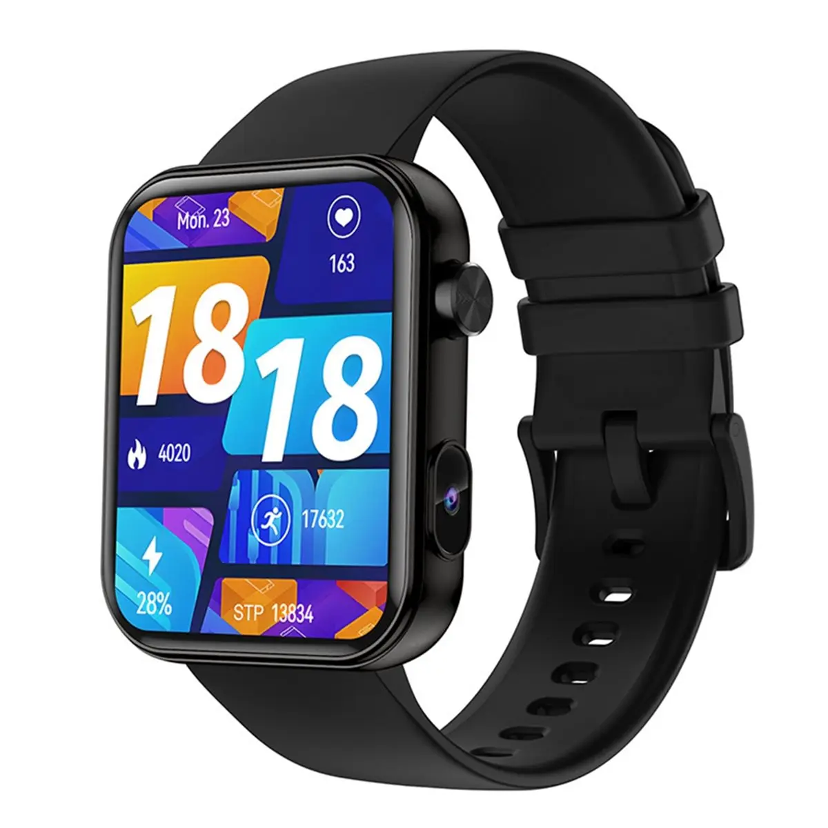 A26Z Smart Watch Men Women Camera Take Photos Record Video Health Sports Fitness Waterproof BT Call Smartwatch