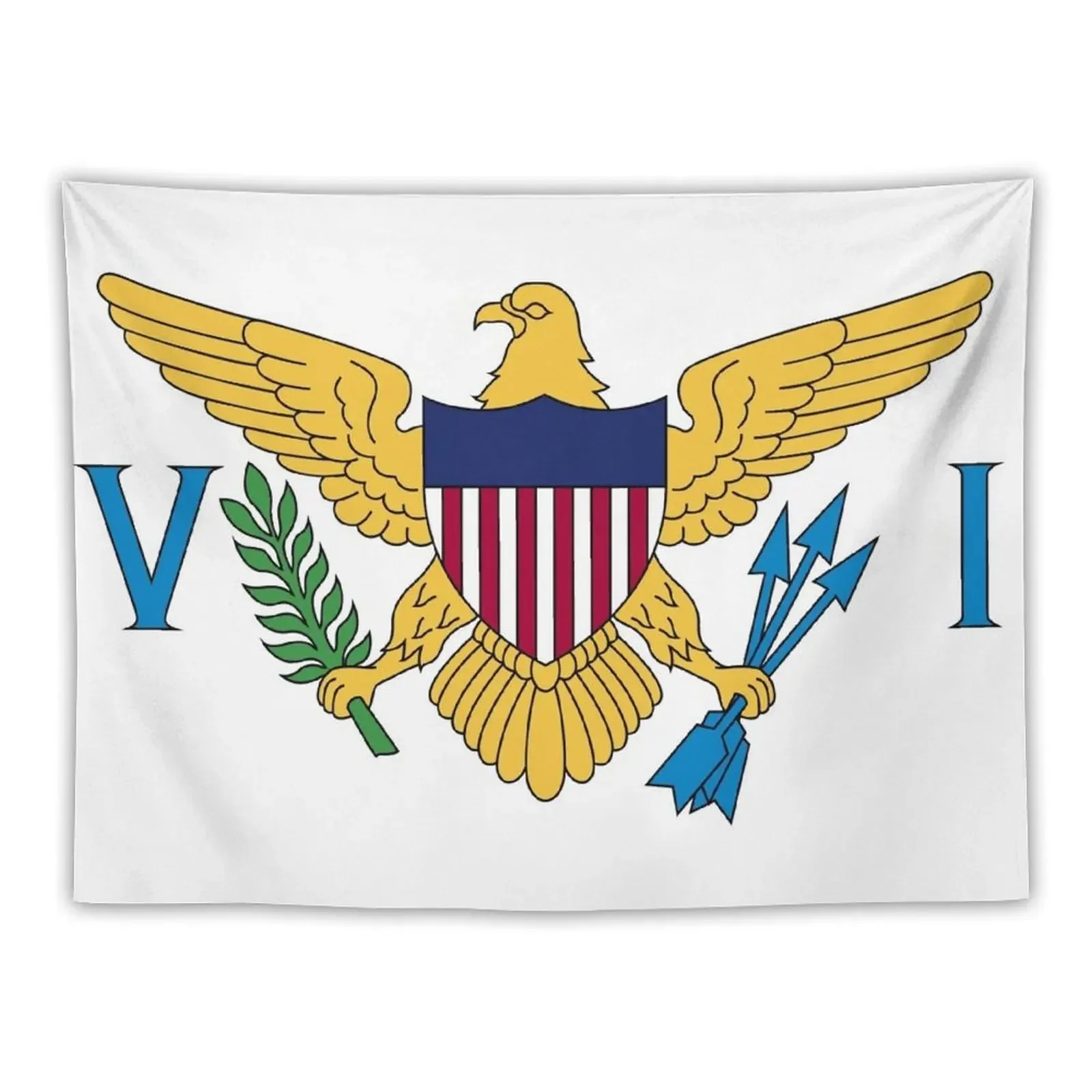 

Flag of United States Virgin Islands Tapestry Wall Mural Home Decoration Accessories Room Decoration Korean Style Tapestry