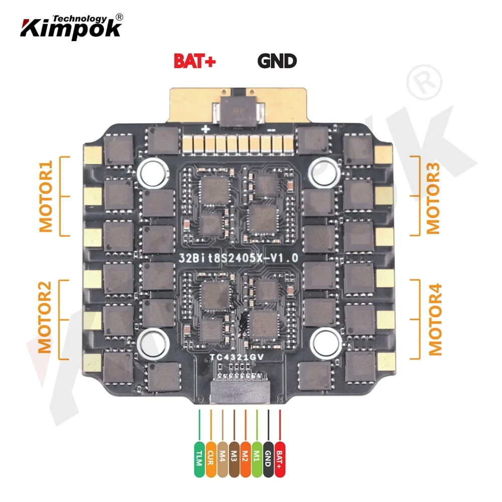 

ESC 60A 6S Integrated Power and F405 Control Module for Medium-Payload Aerial Platforms