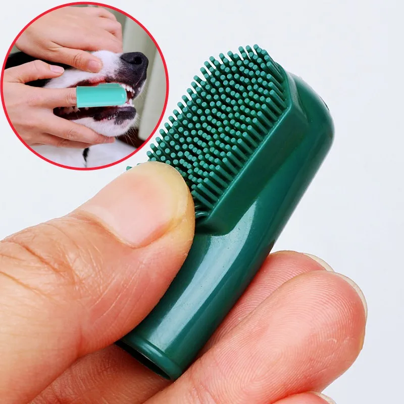 

Dog Toothbrush 2PCS Oral Care Tooth Brush for Dog Teeth Cleaning Cat Toothbrush Set Dogs Toothbrushes 2PCS Set Pet Products