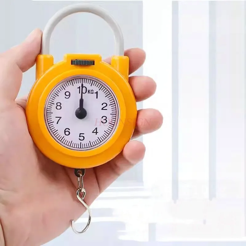 Báscula de mano, báscula de resorte, celda de carga de resorte, equipo experimental matemático, material didáctico