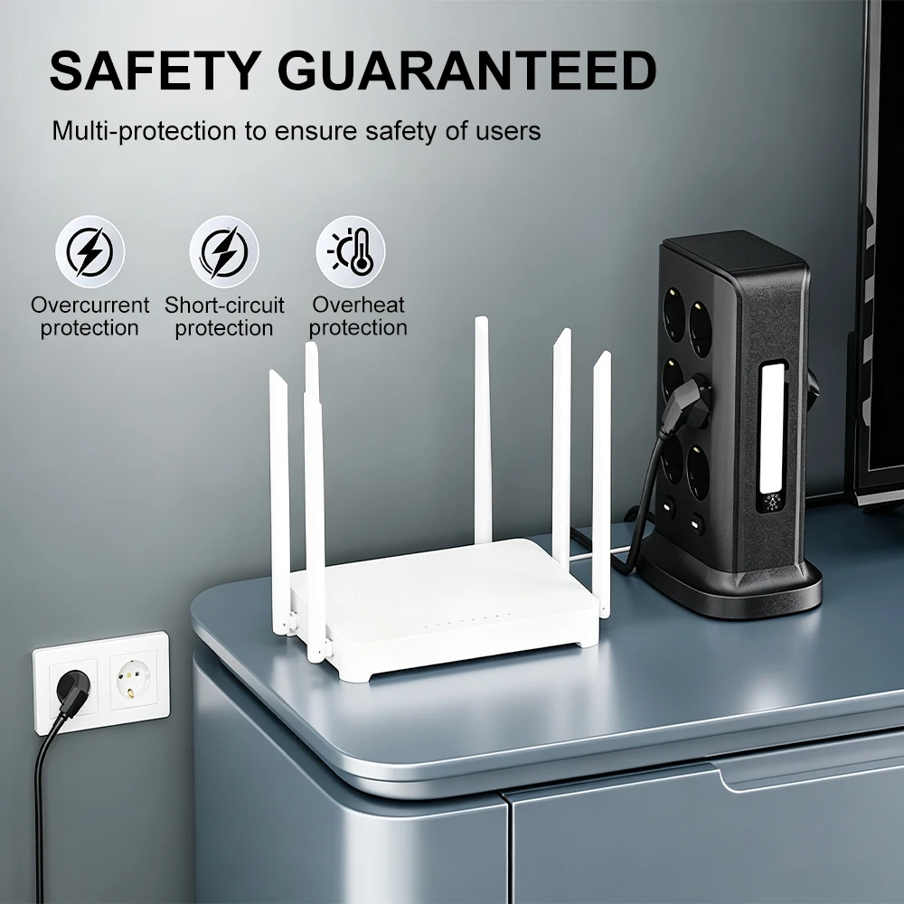 3000W PD AC QC3.0 USB Fast Cha - Outdoor Power Outlet Extension 评论和价格