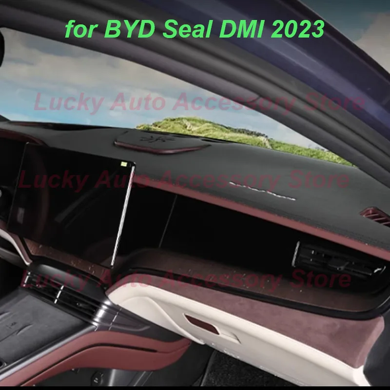 Car Dashboard Sun Shade Pad for BYD Seal DMI 2023 Instrume Panel Cover Carpets Interior Dashmat Protective Accessories