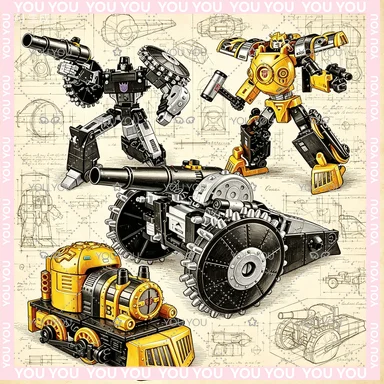 

В наличии: Классические трансформирующиеся игрушки Hasbro "Сердца стали: Временные шкалы" — Оптимус Прайм, Мегатрон и Бамблби, Автоботы Кибертрона, коллекционные фигурки