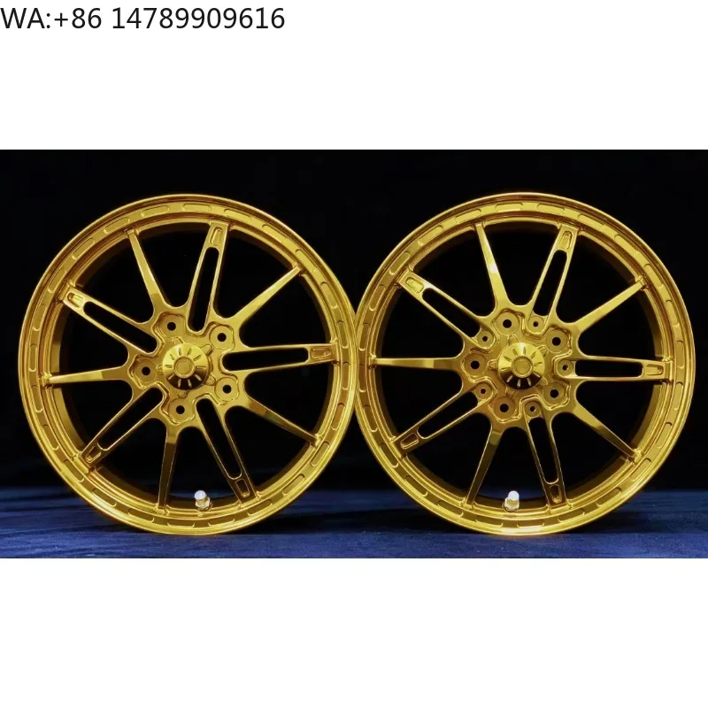 WSBK Champion Zhang Xue's Bike SpecFor VESPA 125/150/300 Modified Forged WheelsCustomized Forged Motorcycle Wheels