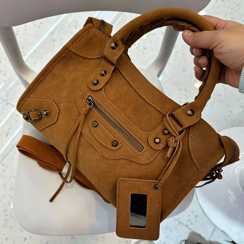 

Women's Luxury Handbag Brand Crossbody Bags Female Faux Suede Shoulder Messenger Hand Bags Sequined Casual purses and handbags