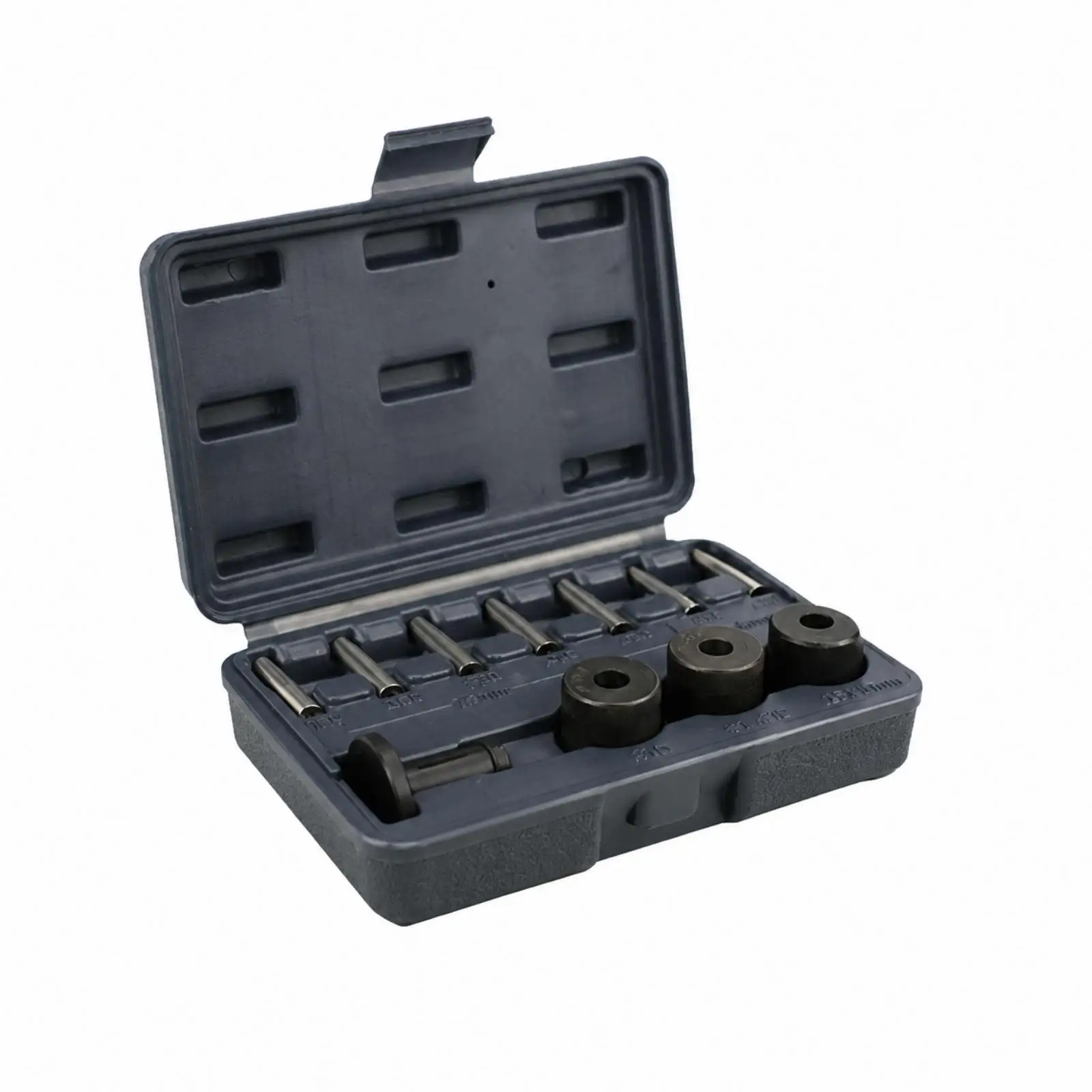 Vehicle Injector Seal Installer Sizing Kit with 11 Parts for Home Garage Mechanics