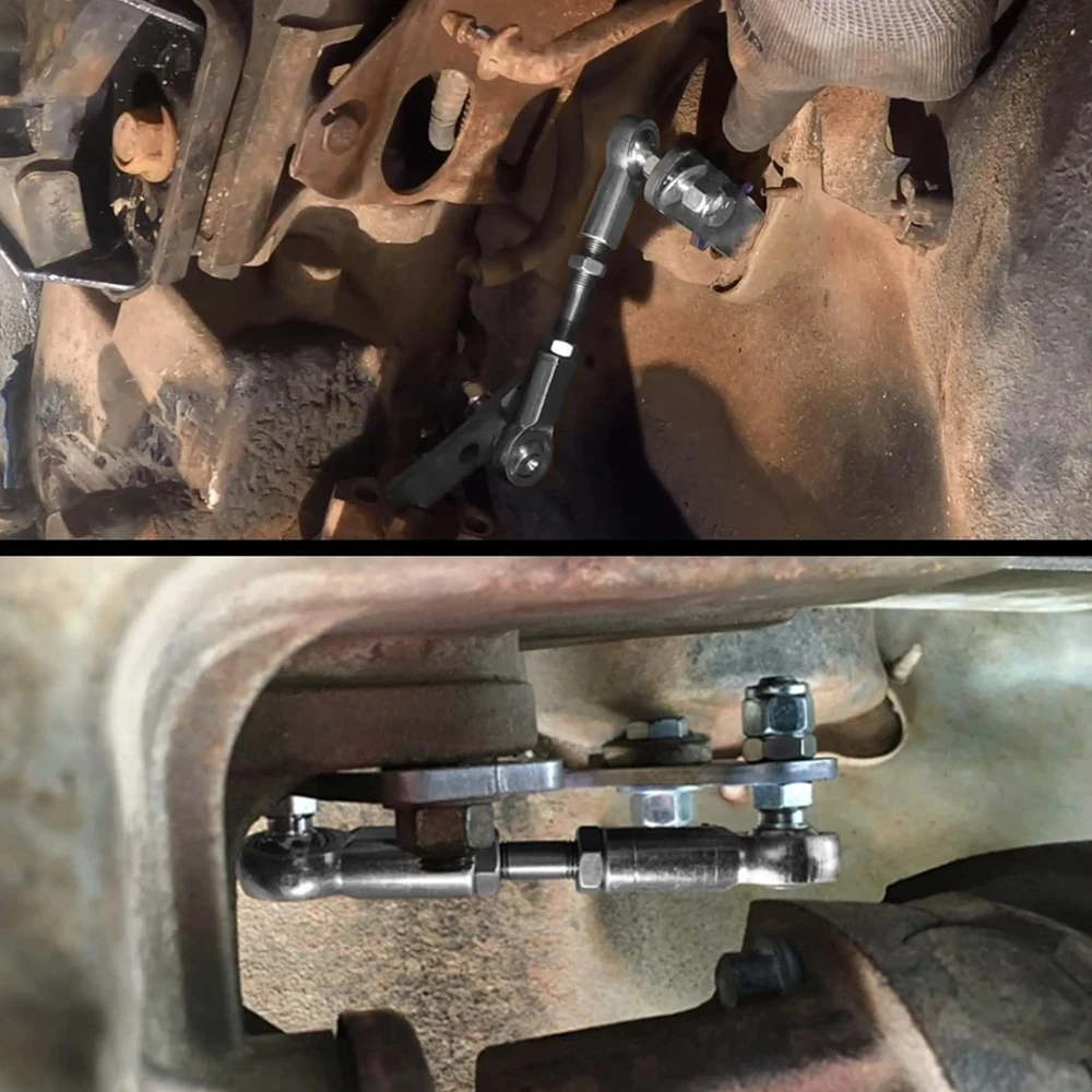 Silver Stainless Steel Transfer Case Linkage Kit, Replacement Transmission Components Fits Jeep Cherokee XJ / Comanche MJ 1986-2
