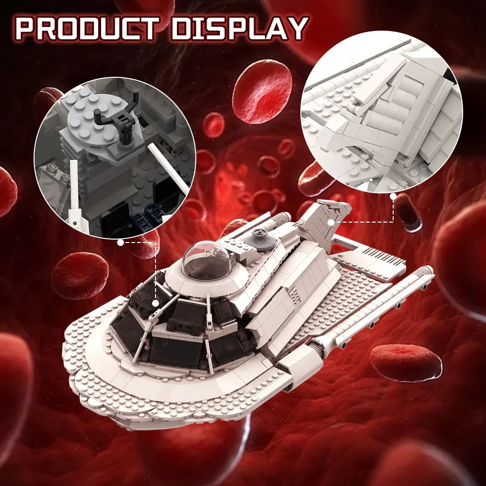 

MOC MOC-214916 The Proteus submarine - Fantastic Voyage Building Blocks