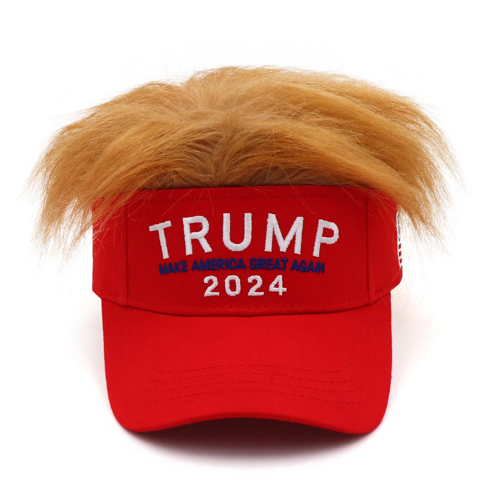 New Donald Trump 2024 Cap USA Baseball Caps Top Of Wig Snapback President Hat 3D Embroidery Wholesale Drop Shipping Hats