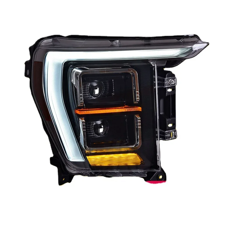 Car Stlying for Ford F-150 Raptor LED Headlight 2021-2023 Headlights F150 DRL Turn Signal High Beam Angel Eye Projector Lens