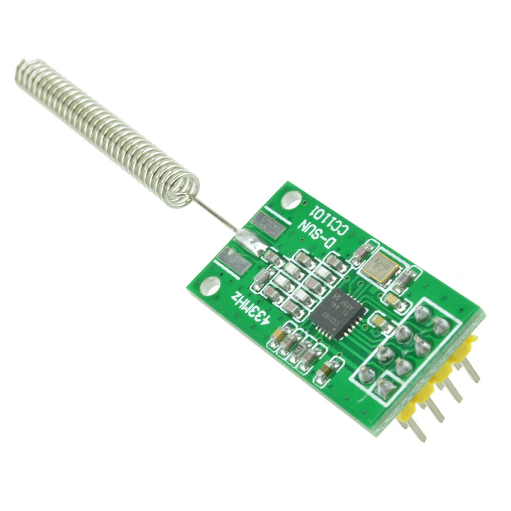 CC1101 Wireless RF Transceiver Board Module 315/433/868/915MHZ M115 Long Distance Transmission Antenna For FSK GFSK ASK OOK MSK