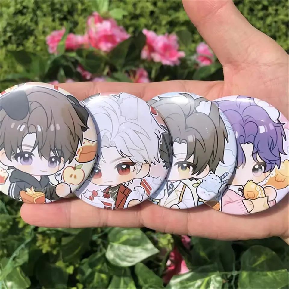 لعبة الحب والفضاء العميق Qinche Sylus Xavier Zayne Rafayel أزياء تنكرية SPTE مطلي بالقصدير شارة بدبوس إكسسوارات قلادة الدعامة #1