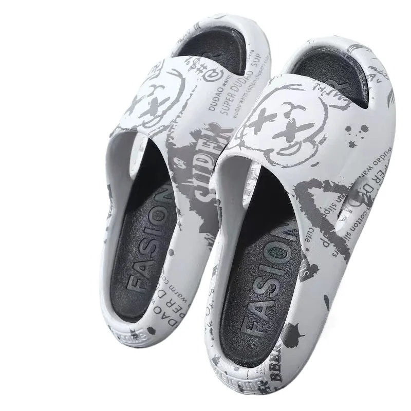 

Ladies' slippers, thick-soled platform sandals, men's summer home slippers, indoor soft-soled cartoon slippers, couple slippers