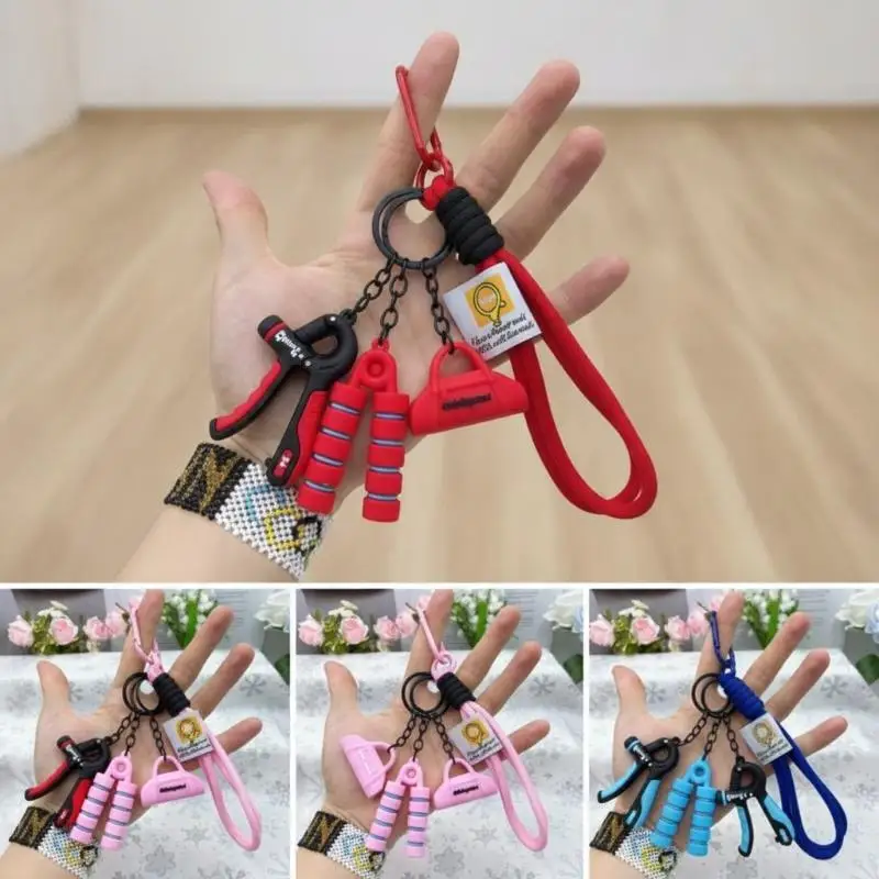 Fitness Series Backpack Pendant Keychain description 4