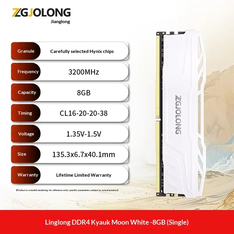 Bestseller Zgjolong Ddr4 High Stable Performance Memory Ram 32gb 16gb X2 3200mhz 3600mhz Hynix Chip Xmp Heatsink For Desktop Pc