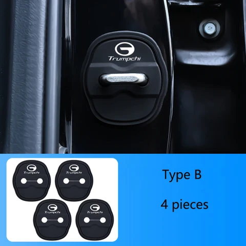 Аксессуары для Trumpchi GAC GS8 II 2024 2025, автомобильный Стайлинг, дверной замок, пряжка, дверной переключатель, силиконовый защитный чехол