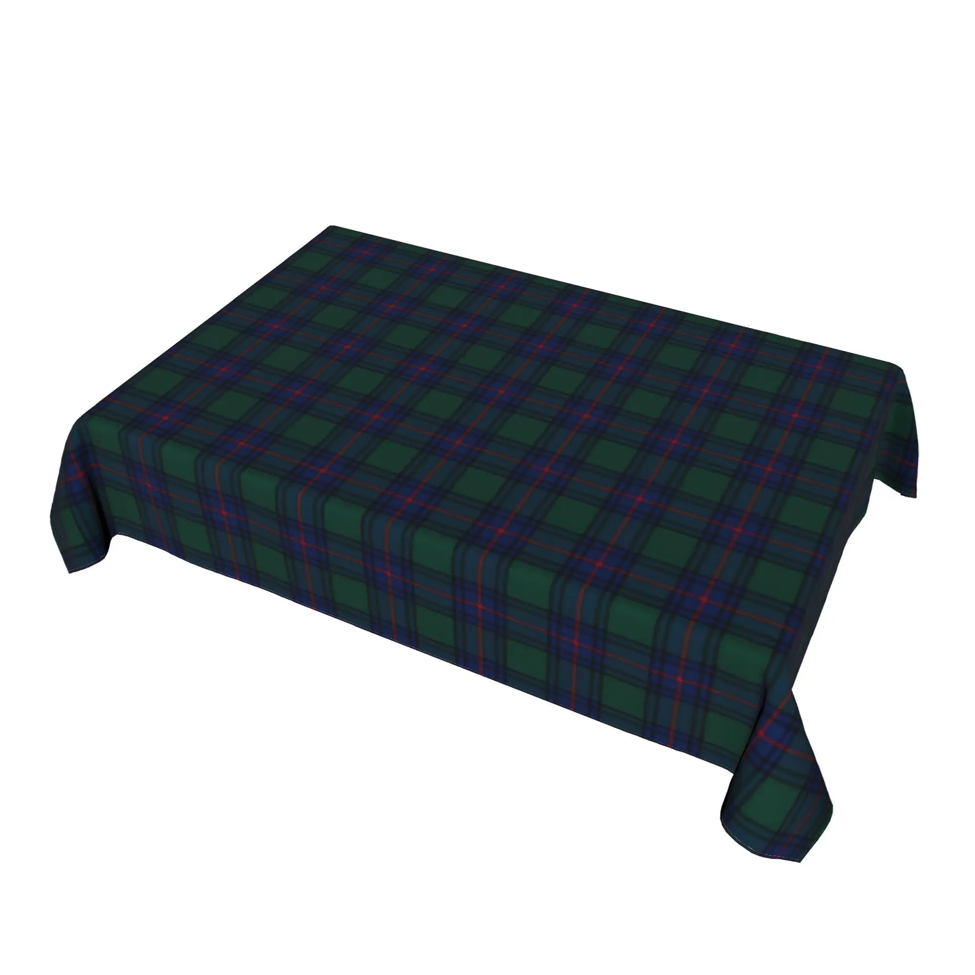 Shao Family Check Tablecloth - Scottish check design, - Durable fabric