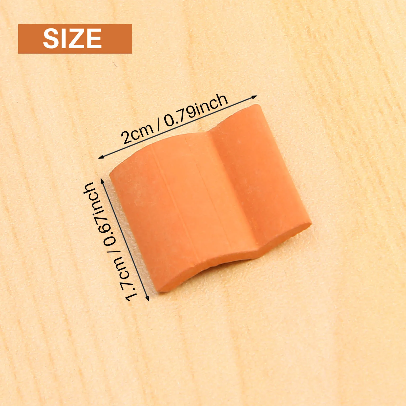 ABWE-ensemble de construction de maquettes de tuiles de toit carreaux miniatures tuiles de toit teignes de maison de poupée faux modèle de carrelage accessoires de paysage, 100 pièces