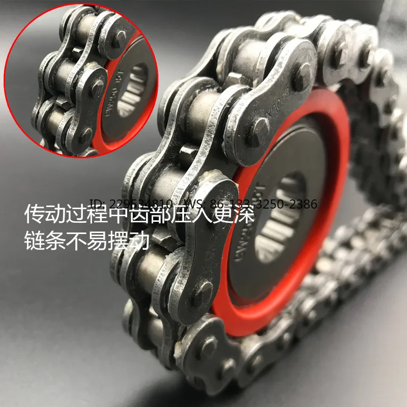 Compati-ble with GW250/GSX250R/DL250 spe-ed-up modifi-cation s-mall spro-cket 14/15 tee-th sile-nt small too-th crankset ge-ar