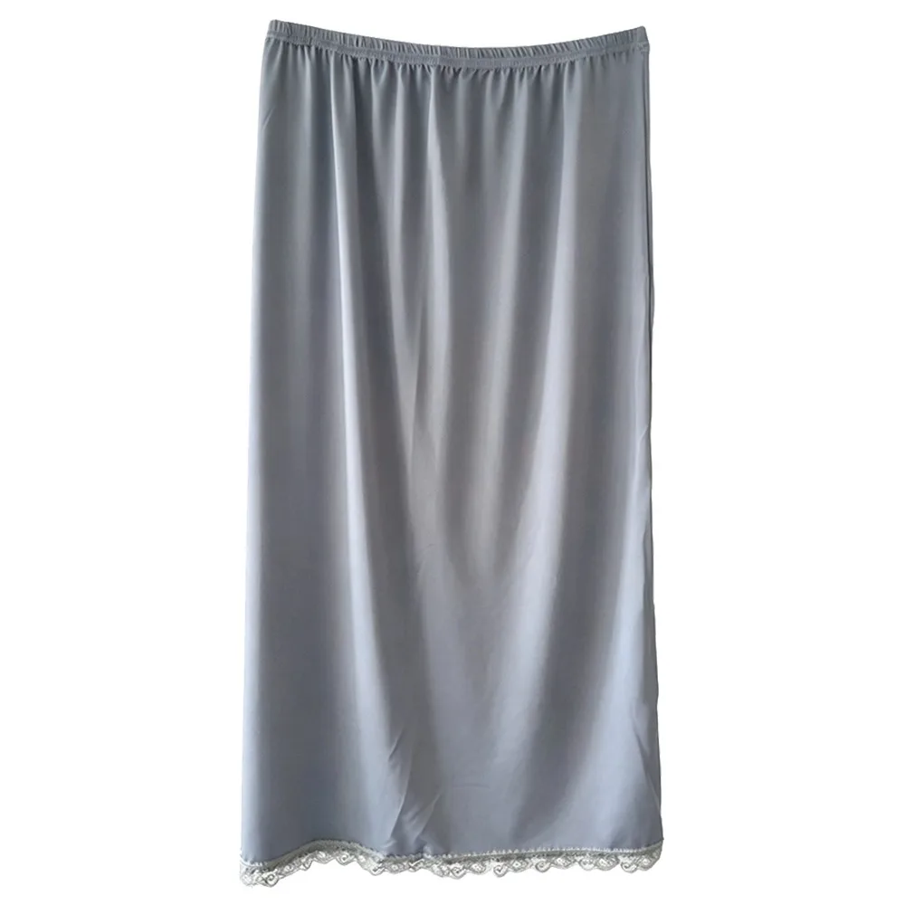 Fashion Lace Inner Layer Lace Slip Skirt Breathable Loose Fit Style Anti-Sheer Liner Soft Short Base Skirt Summer