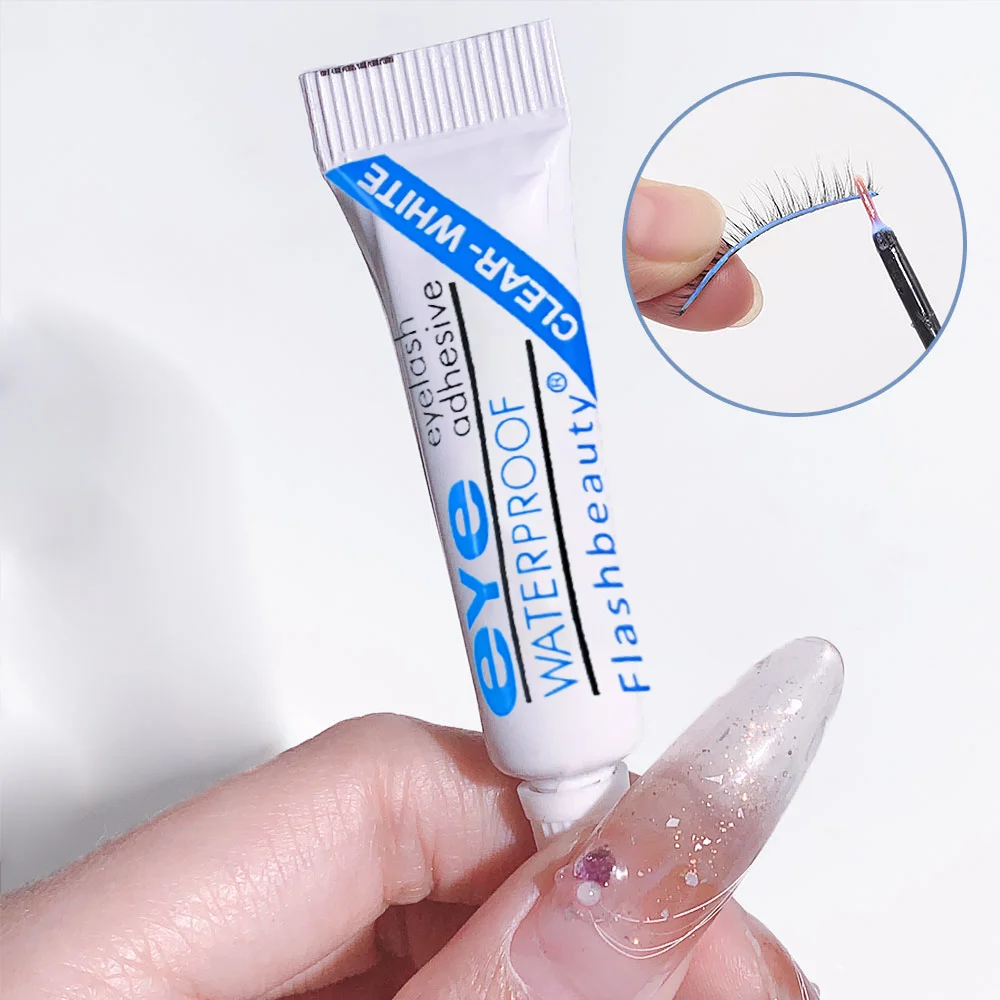 Strumenti per il trucco Colla per ciglia finte impermeabile Colla per ciglia di nuova resistenza Colla per ciglia trasparente per prototipazione rapida a basso gusto