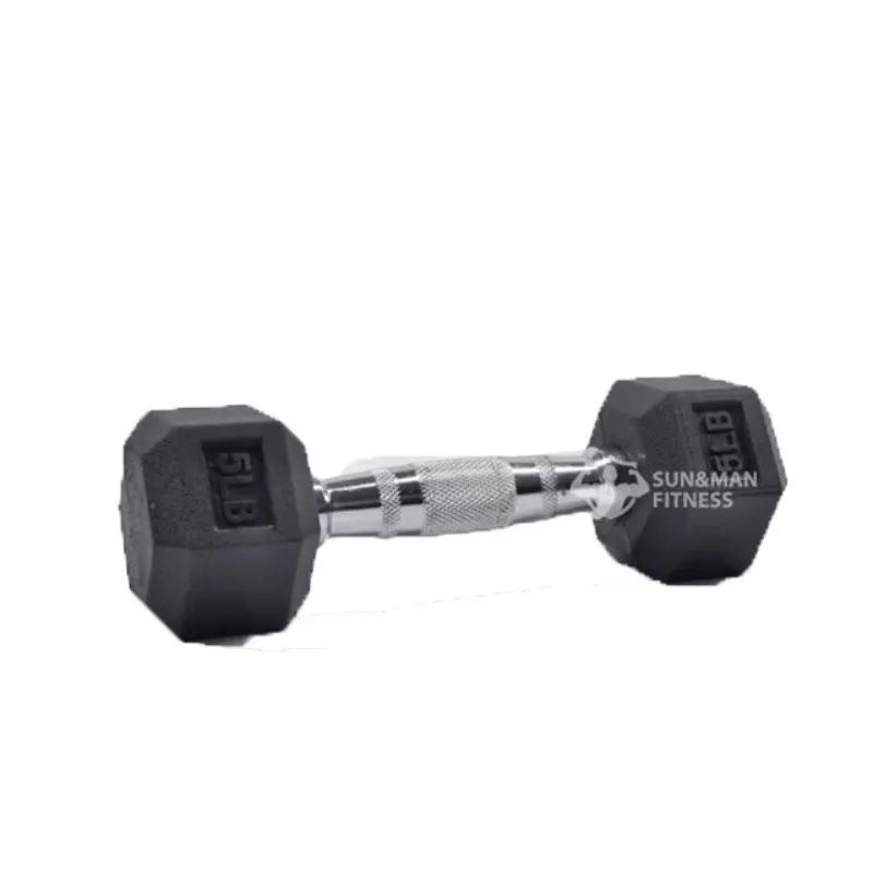 

Hex Rubber Dumbbell Sets / Dumbbell 5kg