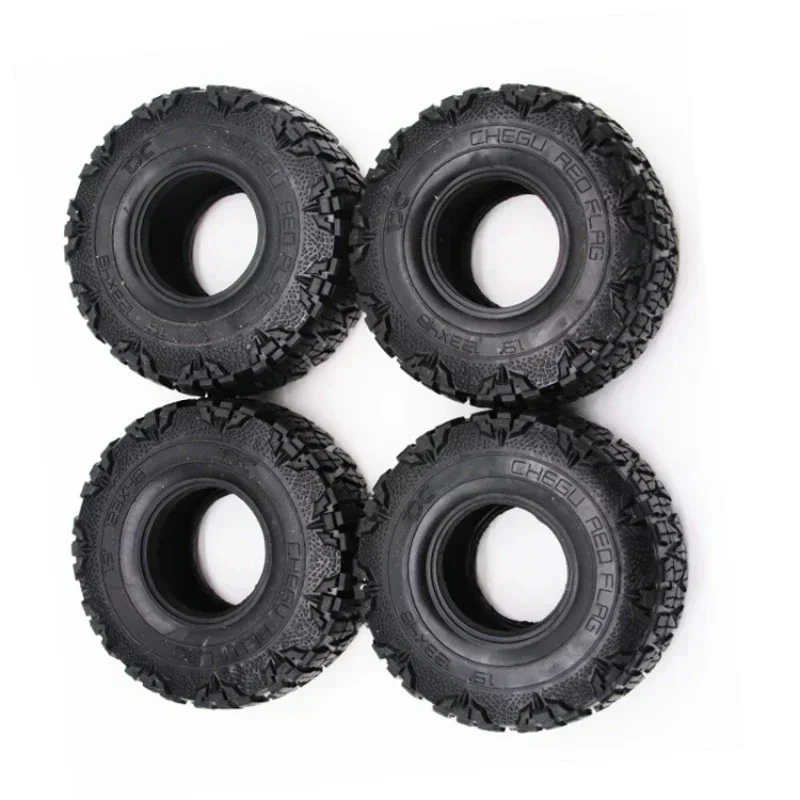 1.9 / 2.2 inch 123mm for 1/10 simulation climbing car TRX-4 SCX10 AXIAL 90046 rubber super soft tire with sponge lining