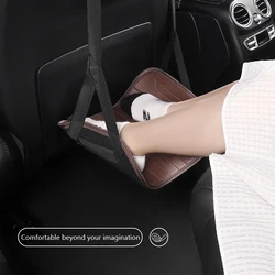 Kids Legs Rest Pads Car Back Row Seat Foot Holds Children's Legs Holding The Foot Stool Tour Rest Long-distance Foot Hold Mats