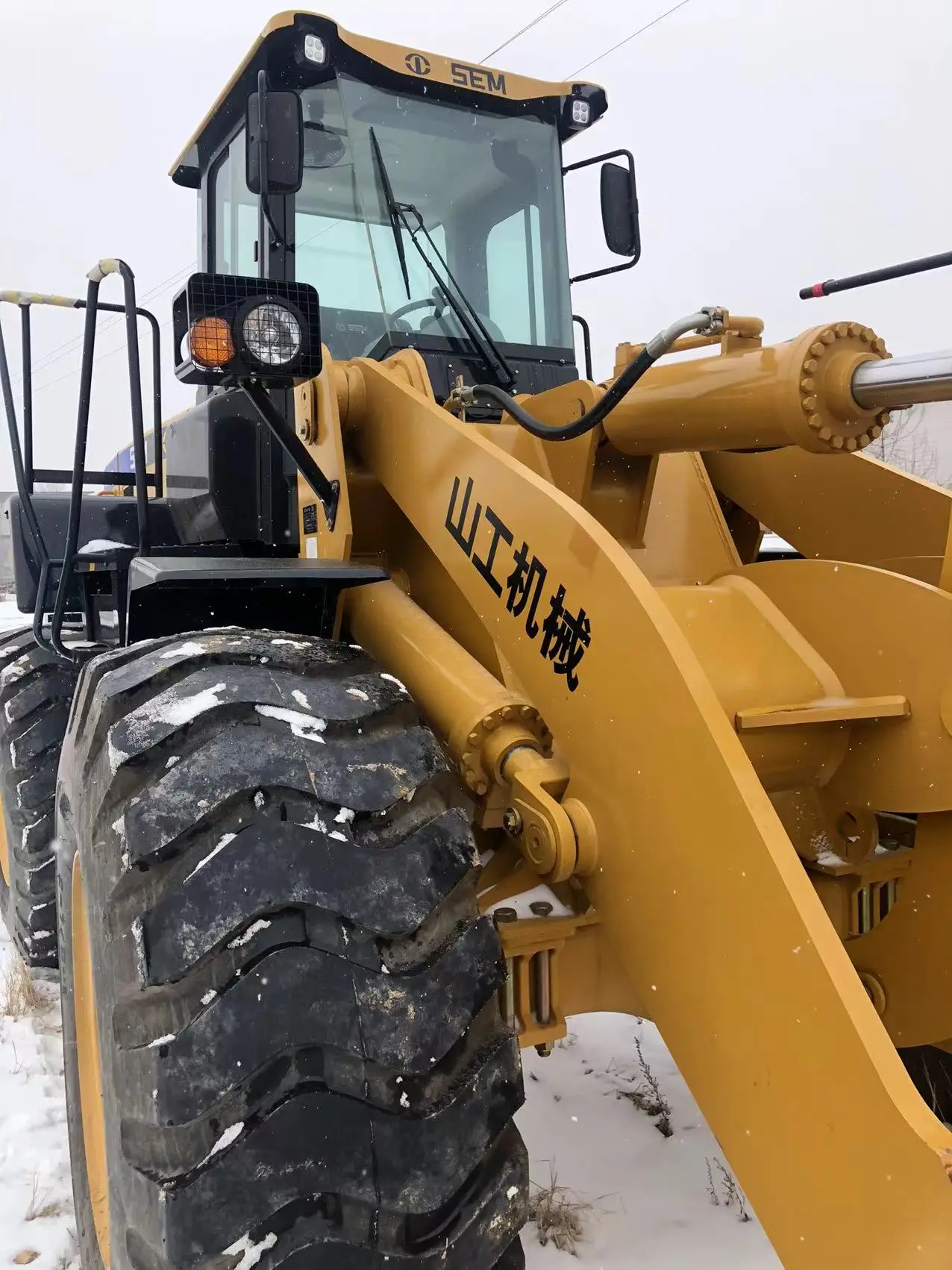 5Ton Front Loader SEM655D SEM656D Wheel Loader for Africa Market