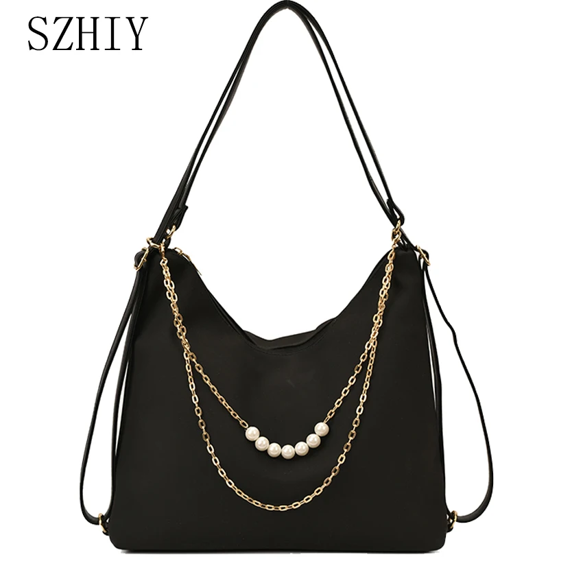 

Metal Chain Shoulder Bag for Women Luxurious Designer Casual Soft Back Frosted Pu3 Bag Single Shoulder Diagonal Travel Pocket