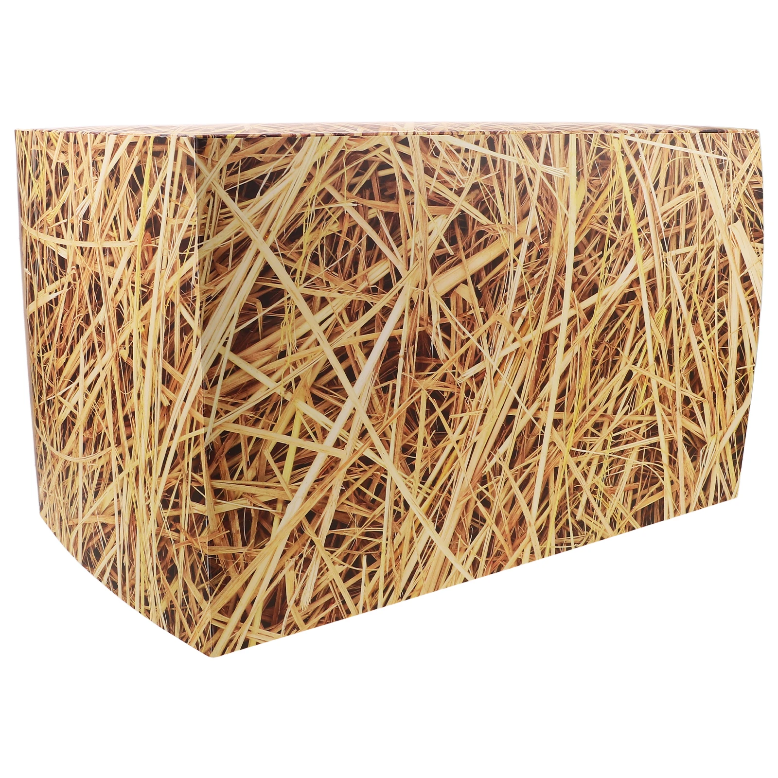 Party Decoration Props Straw Hay Western Decorations Miniature Haystack Fake Bales Paper Storage Boxes Rural Wedding Picnic