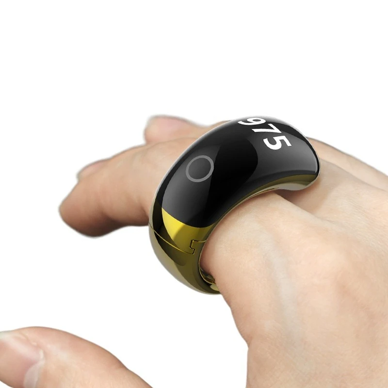 

Application Control Men's Smart Ring Muslim Gift Ring BT Electronic Rosary Ring