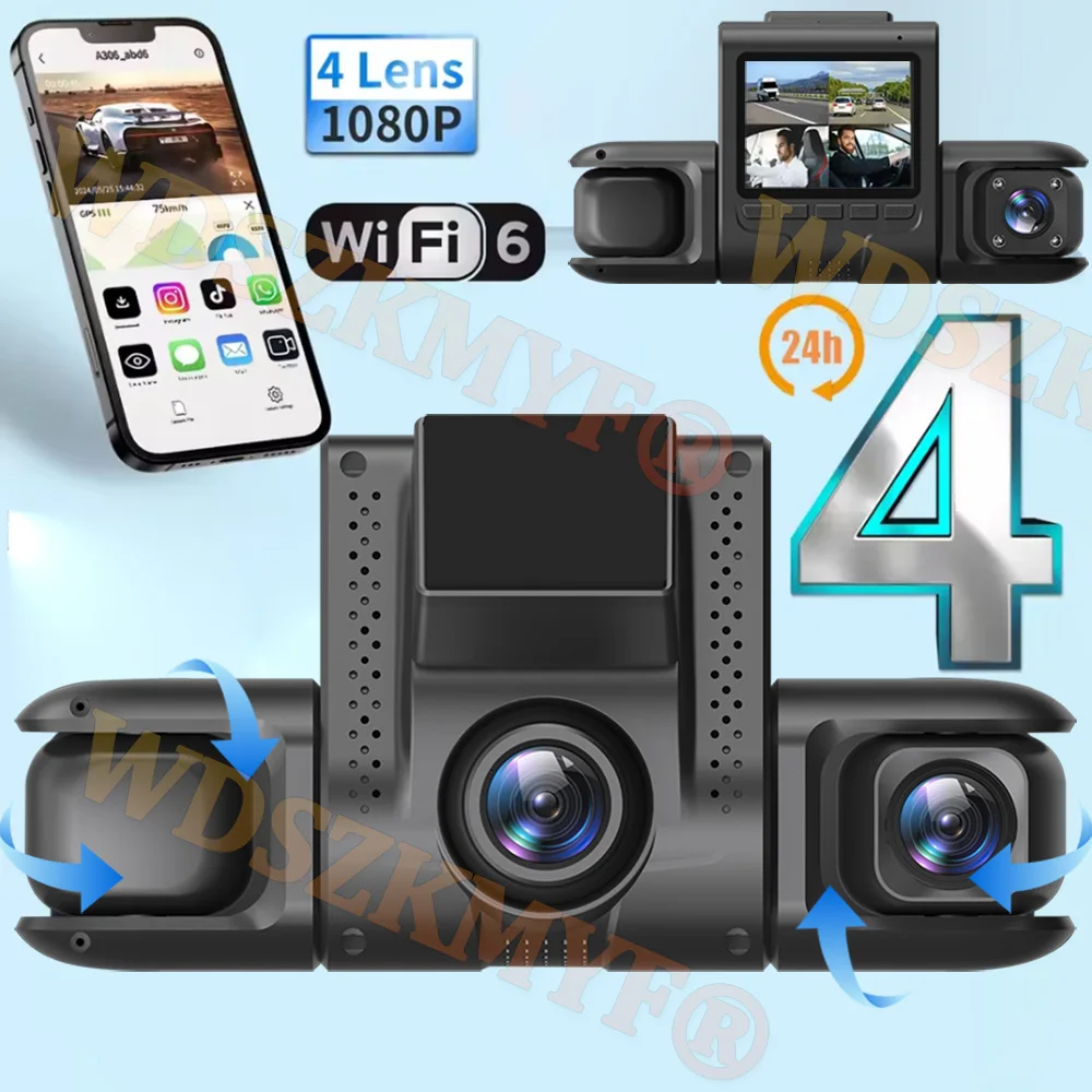 New 360° Car Dash C…