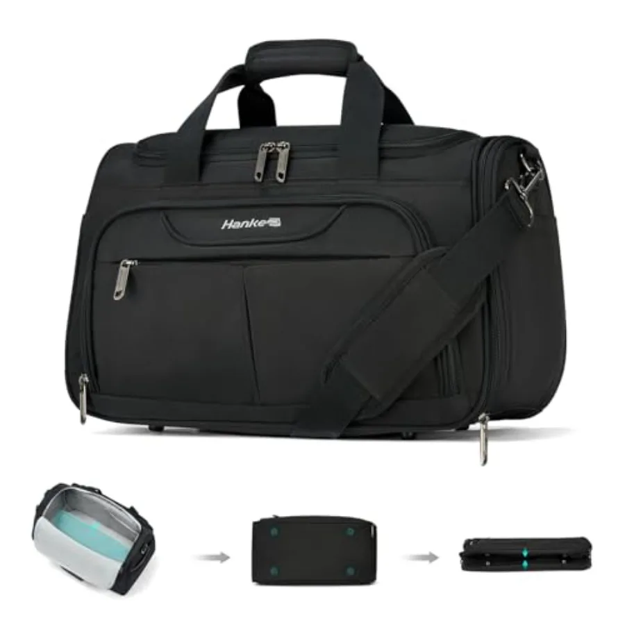 

Underseat Carry On luggage Bags for Travel, Foldable Travel Bags for Women, Soft Lightweight Personal Item Travel Bag Small Car