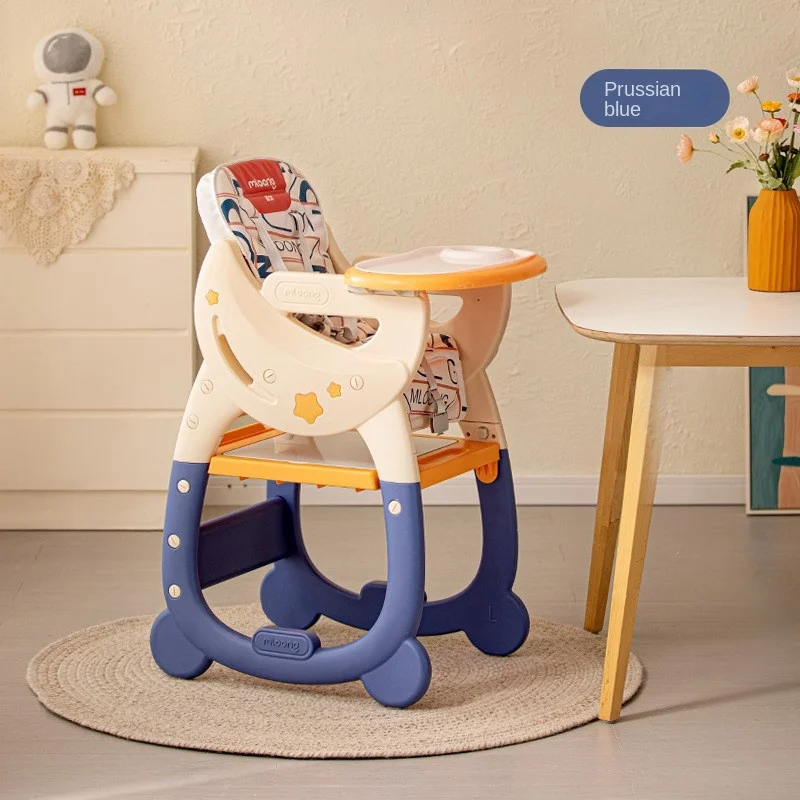 LAZYCHILD Children\'s Dining Chair Home Learning Chair Baby Growth Eating Learning Chair Baby Versatile Dining Chair  Silla Bebe