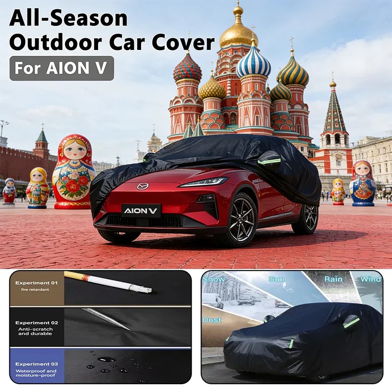 

Car covers for AION V Outdoor Protection Full Car Covers Snow Cover Sunshade Waterproof Dustproof Exterior car accessories