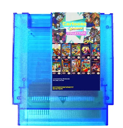 THE AFTERNOON CARTOONS COLLECTION 117 in 1 Game Cartridge for NES game cartridge 72pins game cartridge