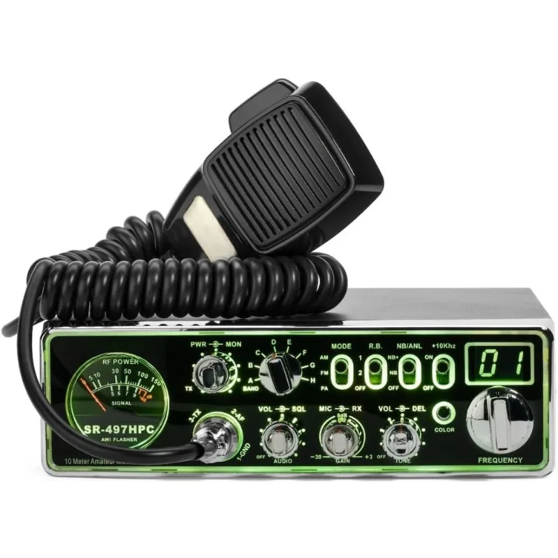 home.Radios SR-497-HPC AM/FM 10M RADIO