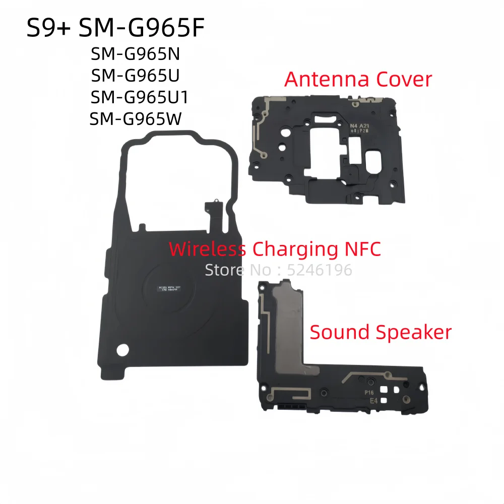 1pcs Wireless charging board NFC Signal Antenna Cover Bottom Loudspeake For Samsung Galaxy S9+ G965F G965U G9650 Replace Part