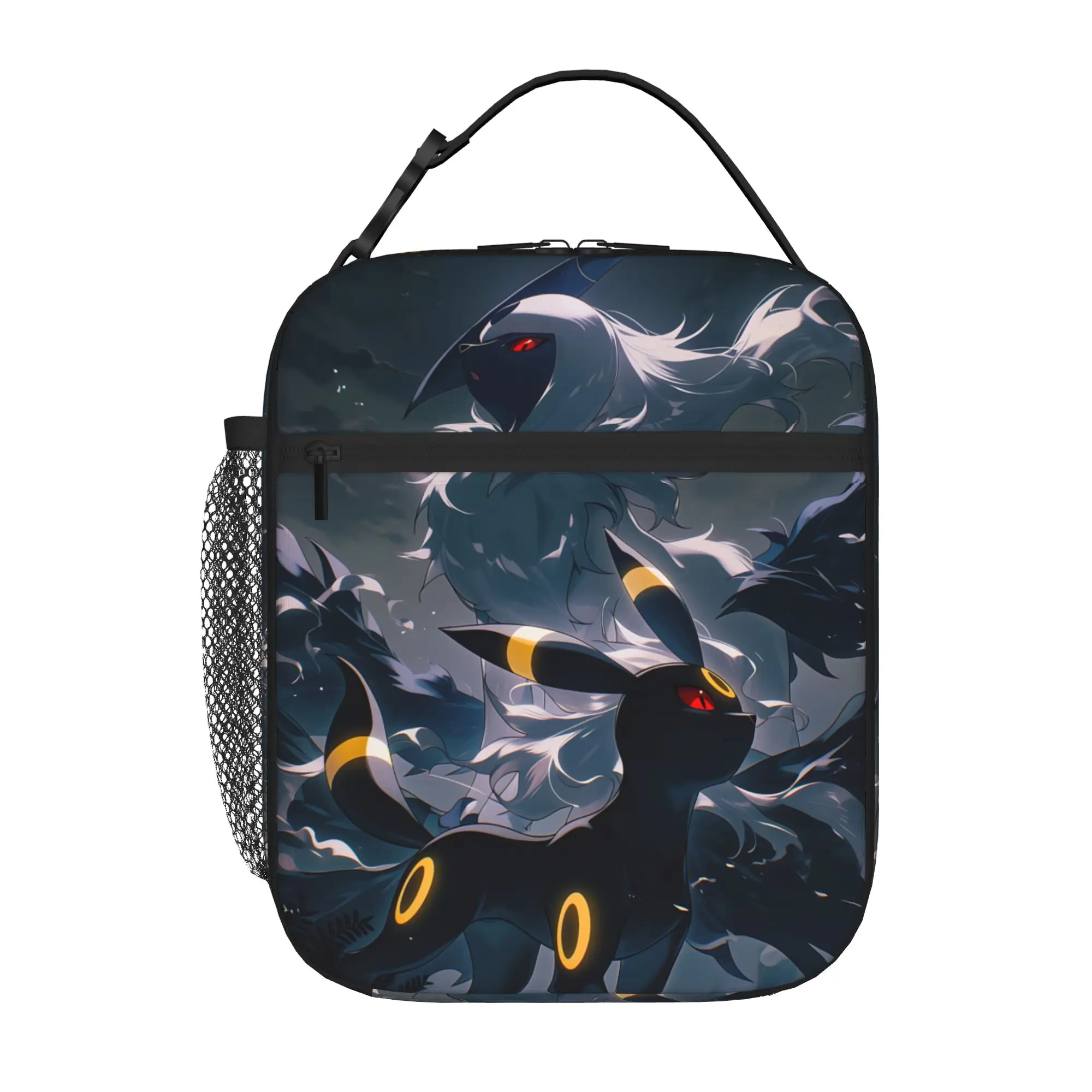Pokemon Insulated Lunch Bag Insulation Bento Pack Rice Bag Eevee Eeveelution bolsa Student Bento Lunch Handbag Insulation