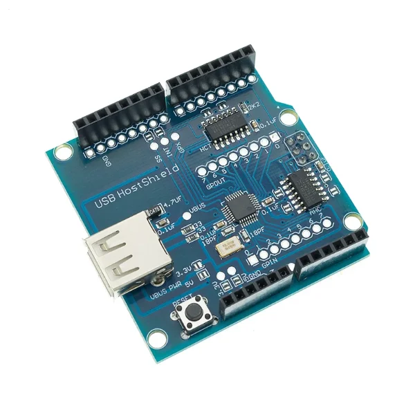 USB Host Shield 2.0 Compatible Android ADK DIY Electronic Module Board for Arduino UNO MEGA MAX3421 Development Board ADK