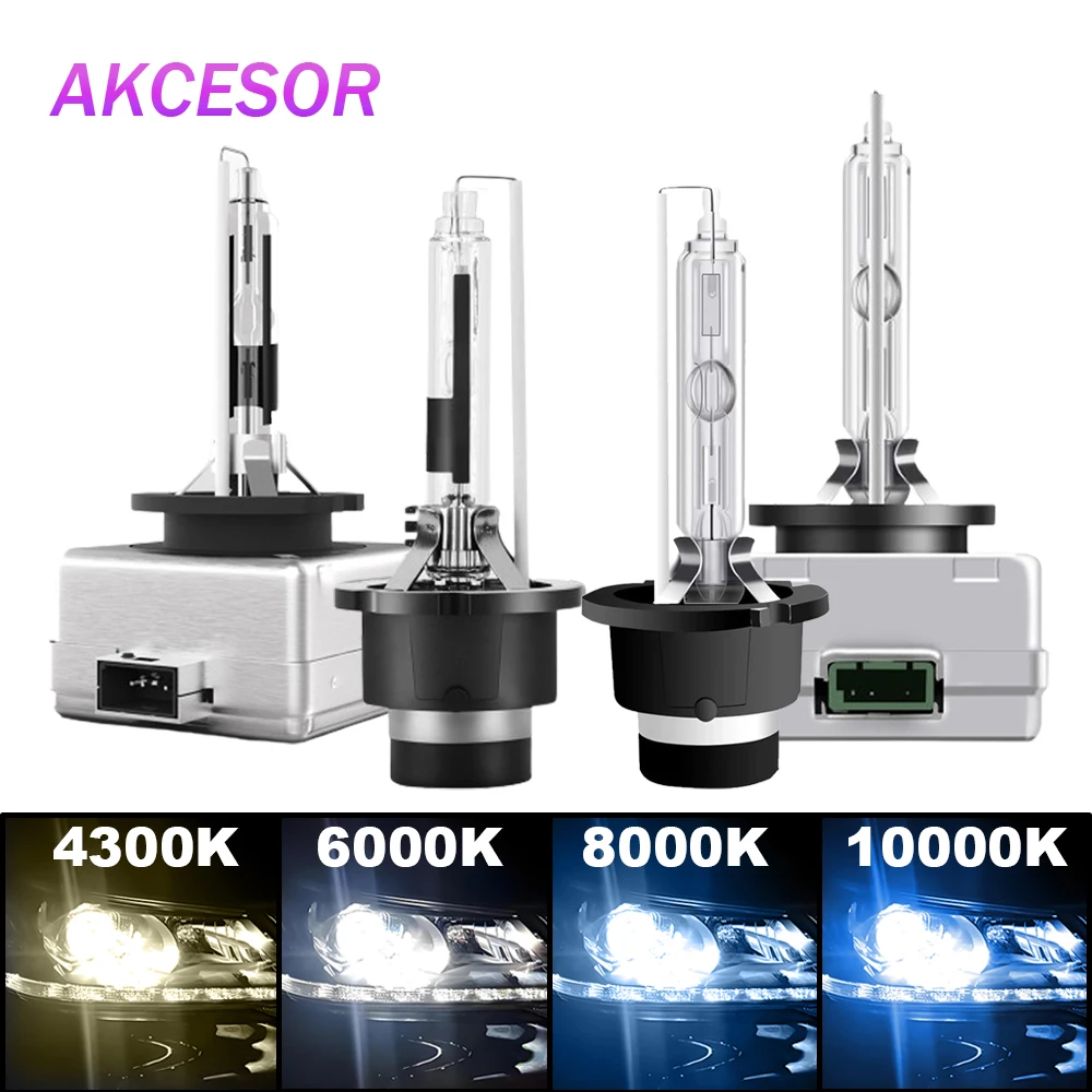 

2 Pcs D1S D2S D3S D4S D2R D4R Xenon Light Bulbs HID Car Headlight Kit 4300K 6000K 8000K 10000K Auto Lamp 12V 35W