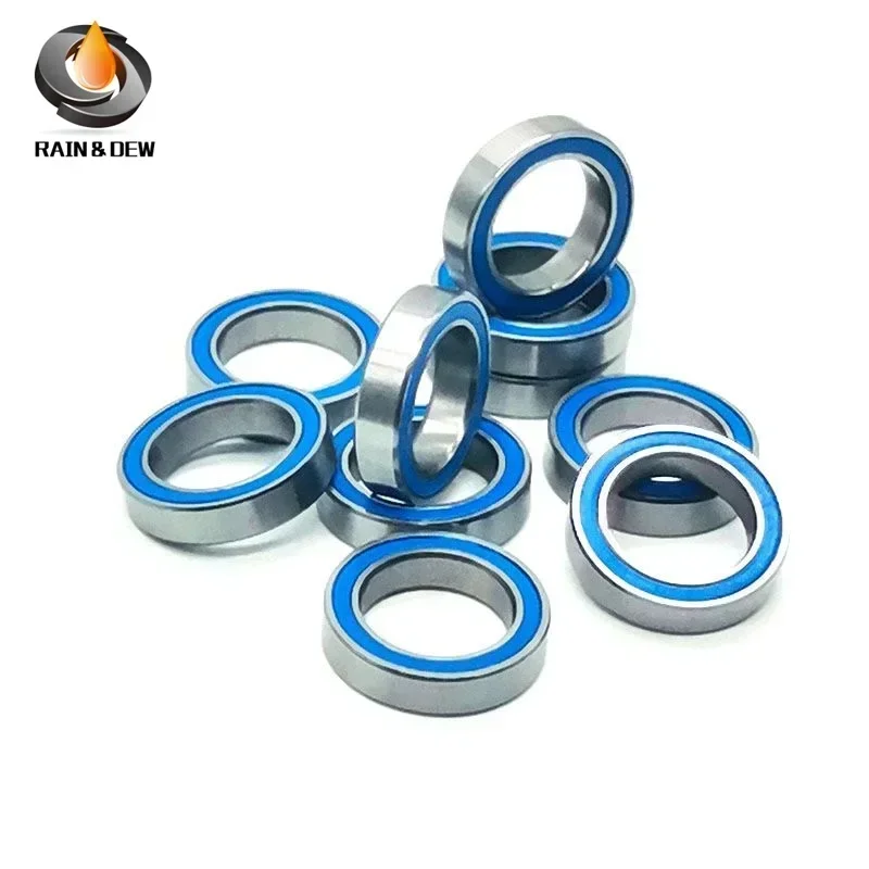 10PCS 6701RS ABEC-7 Ball Bearings 12x18x4 mm Hobby Electric RC Car Truck 6701 RS 2RS Bearing 6701-2RS Blue Sealed